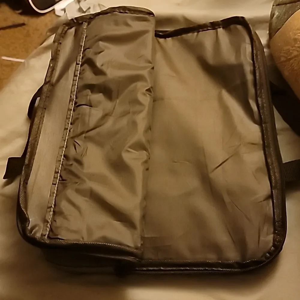 Medium and Small grey thin Polyester carry bag for Ipad or electronic tablet